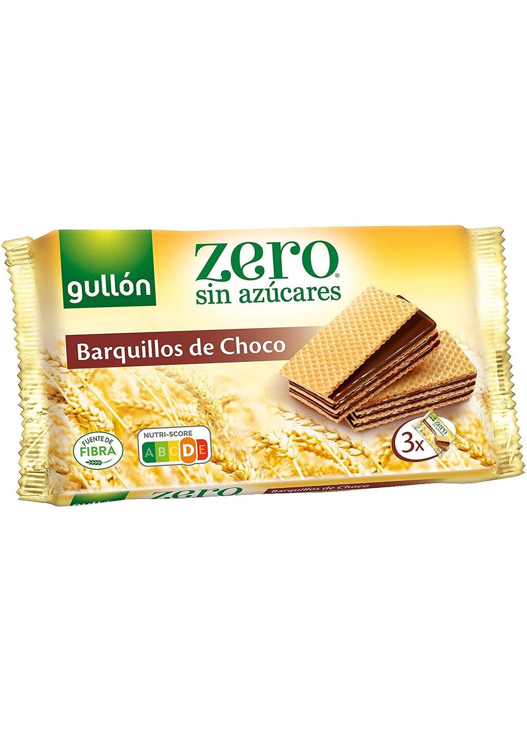 Вафлі шоколадні без цукру Gullon Sin Azucares 180 г No Brand (326843397)