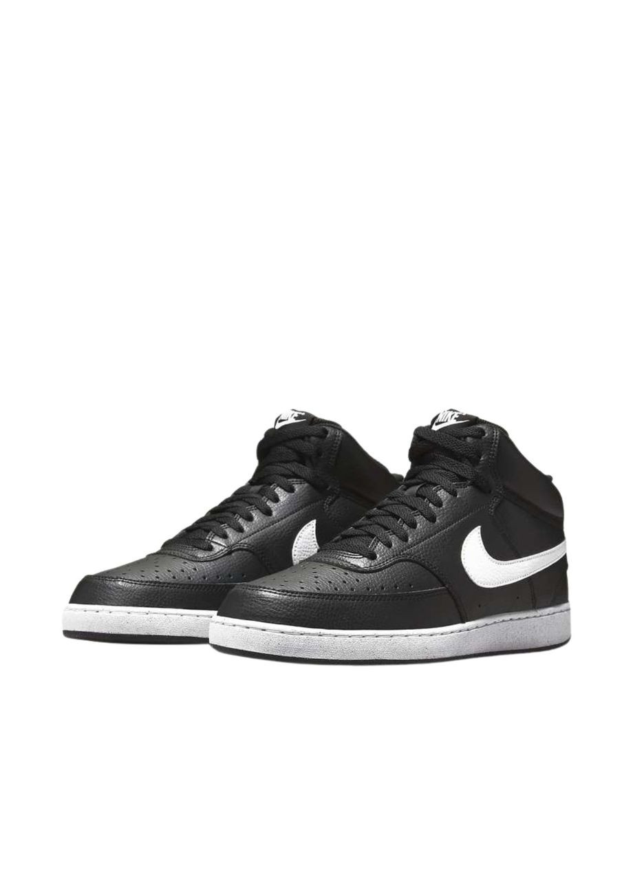 Чорні Осінні кросівки court vision mid nn dn3577-001 Nike