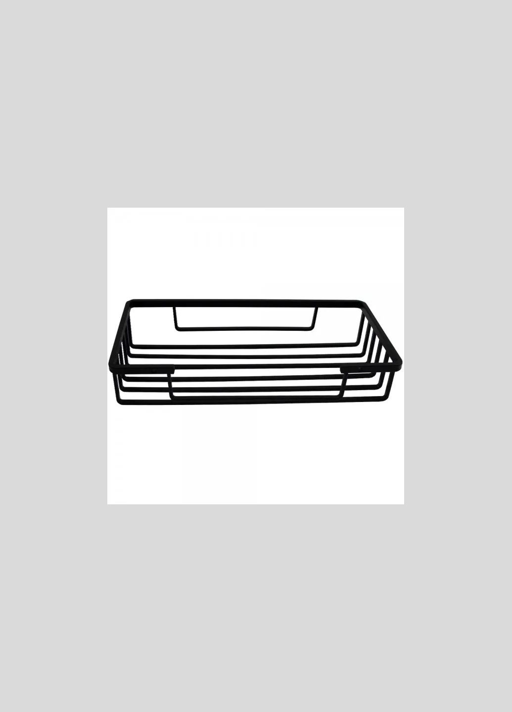Поличка-сітка Trento прямокутна SS304, чорна(60435) Trento Sanitary Ware (317184664)