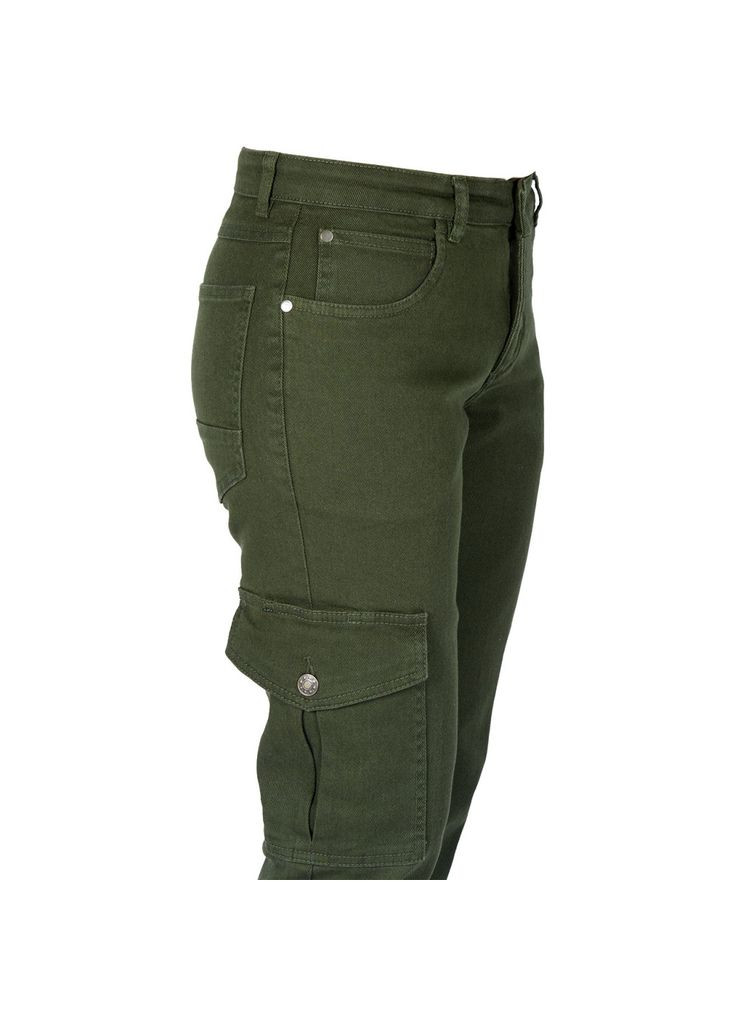 Зеленые демисезонные брюки Hallyard