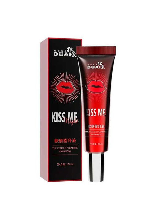 Возбуждающий гель для женщин Dual Kiss Me 20 мл. – Интимная смазка - (372733814)