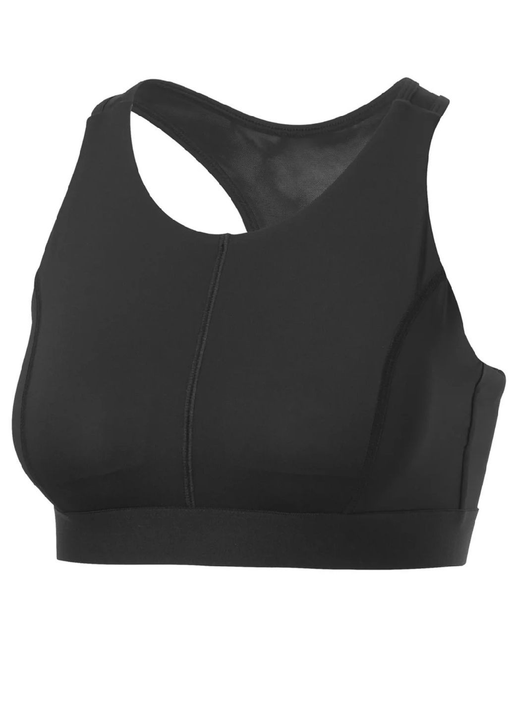 Чёрный бюстгальтер спортивный Crivit