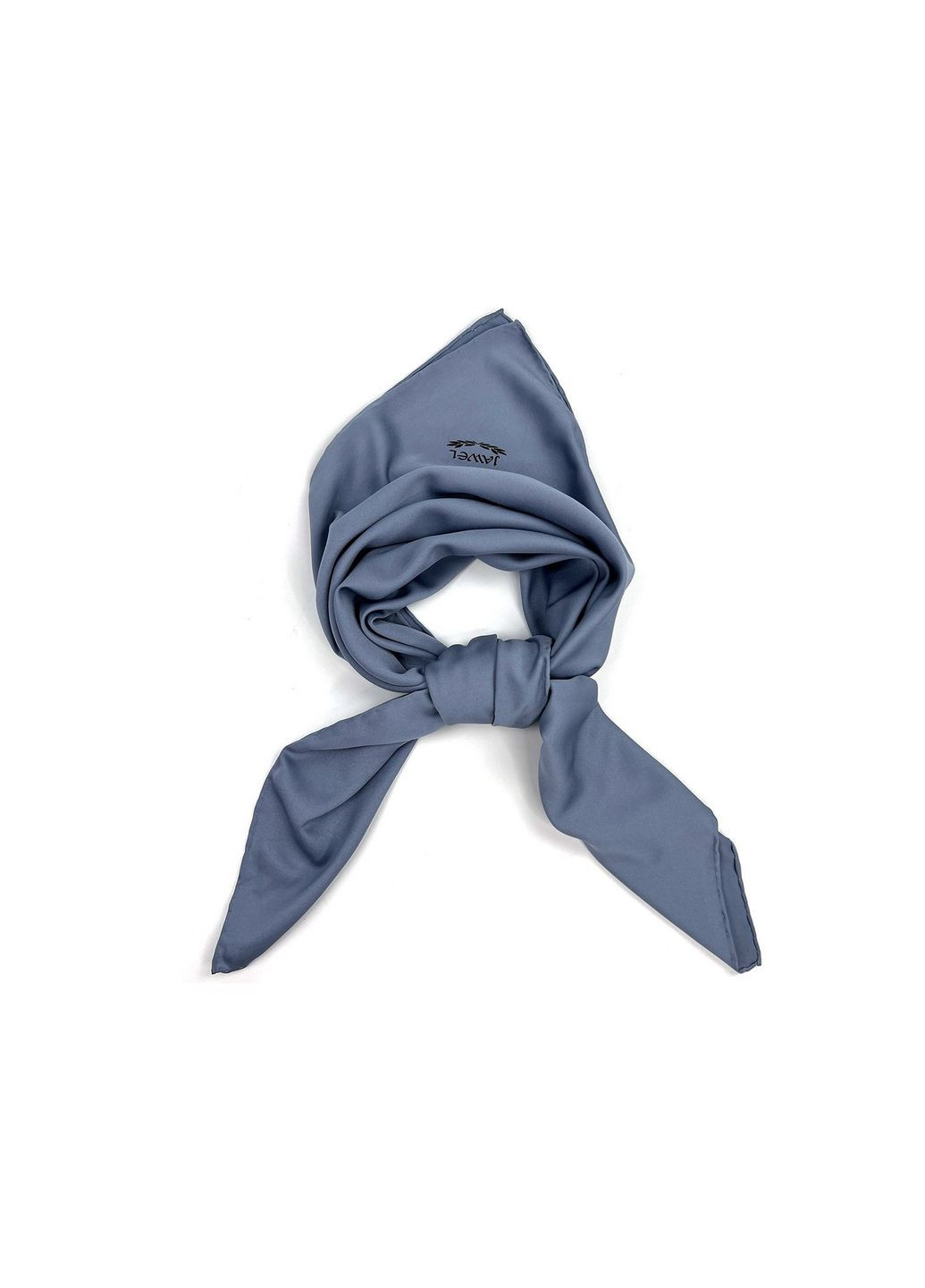 Хустка жіноча однотонна атлас блакитна HEIDI LuckyLOOK 176-256 (322783308)