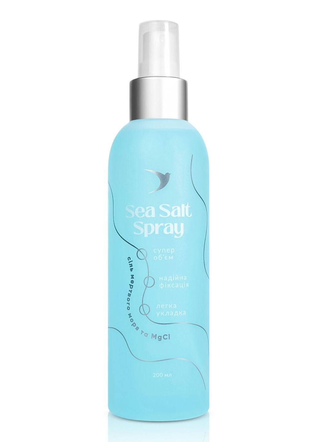 Солевой текстурующий спрей для волос с солью мертвого моря, 200 мл Soika (319340298)