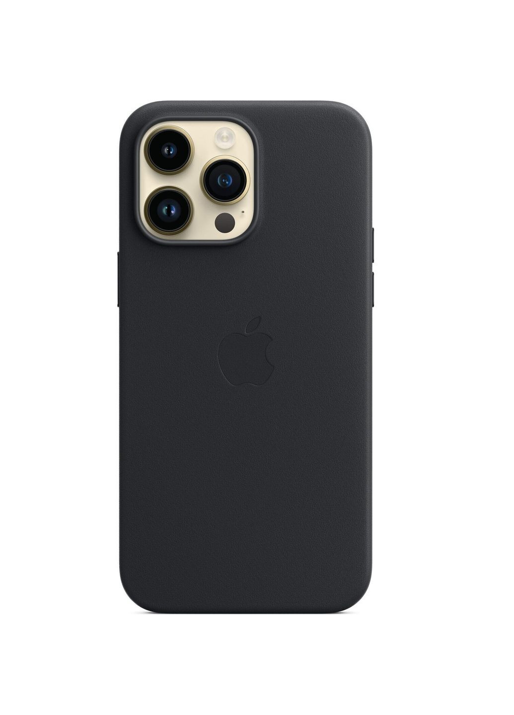 Чехол-накладка Leather Case with MagSafe для iPhone 14 Pro Max Midnight (MPPM3) Apple (372446099)