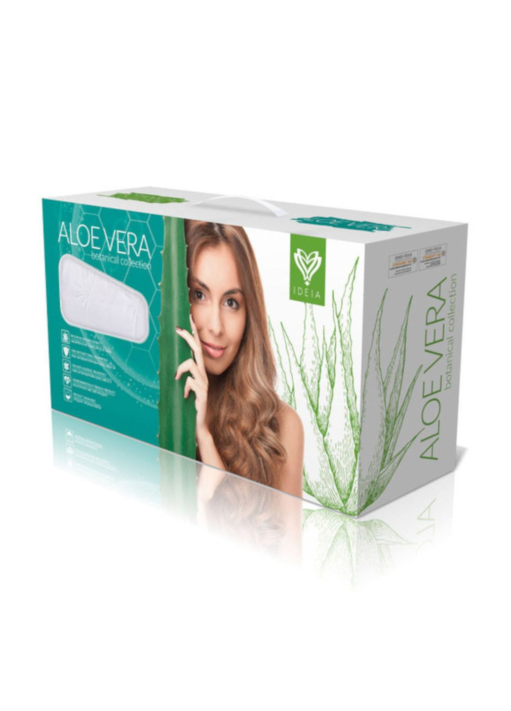 Ковдра "Aloe Vera" 140х210 см зимова (з алоє) IDEIA (330125702)