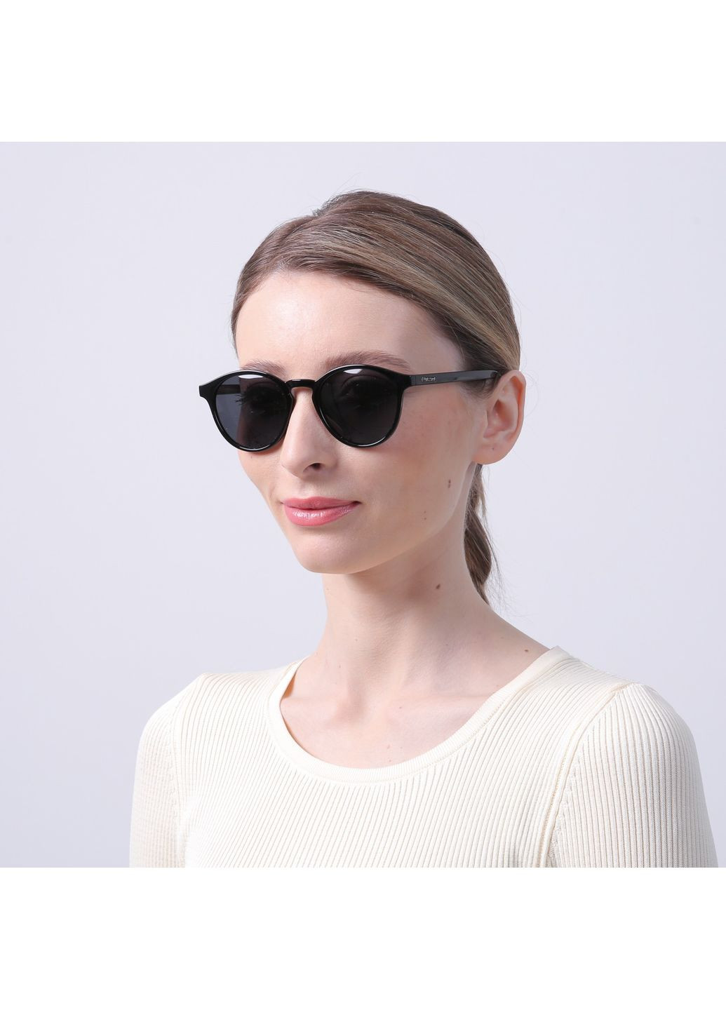 Сонцезахисні окуляри з поляризацією Панто жіночі LuckyLOOK 773-110 (329750994)