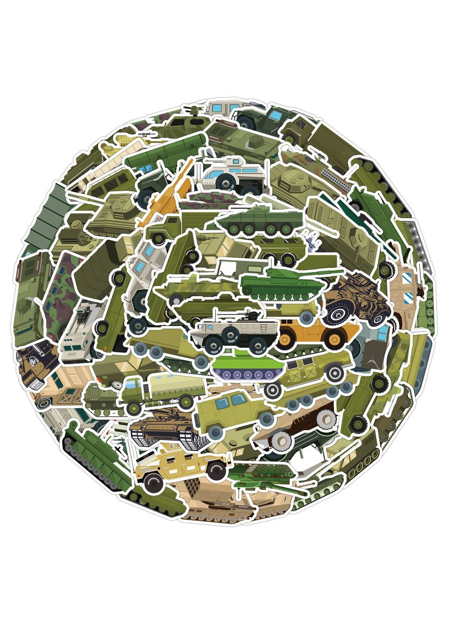 Набор виниловых наклеек Спецтехника, стикеры No Brand (316462620)