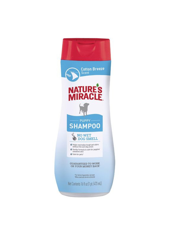Шампунь для цуценят Miracle Cotton Breeze Shampoo 473 мл Nature's (292395619)