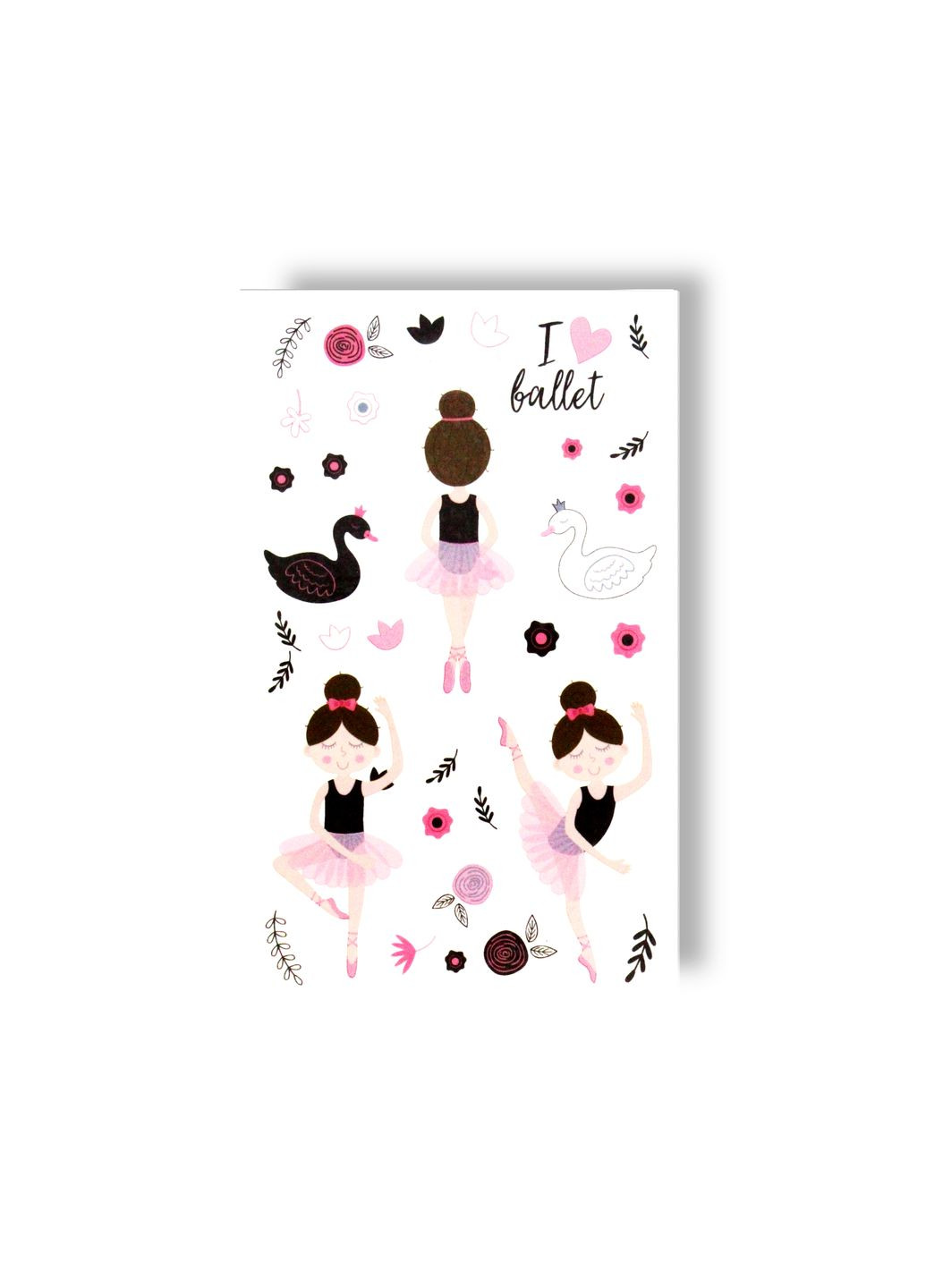 Набір тимчасових тату "Балерина " Tattooshka (304773687)