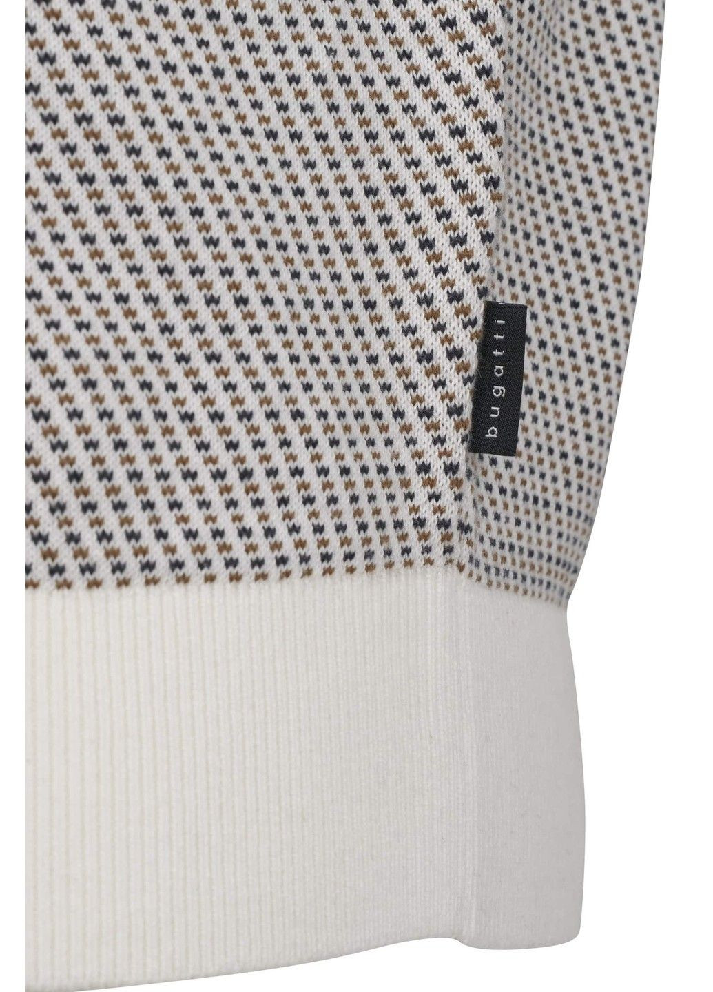 Бежевий демісезонний чоловічий джемпер бежевий джемпер Bugatti