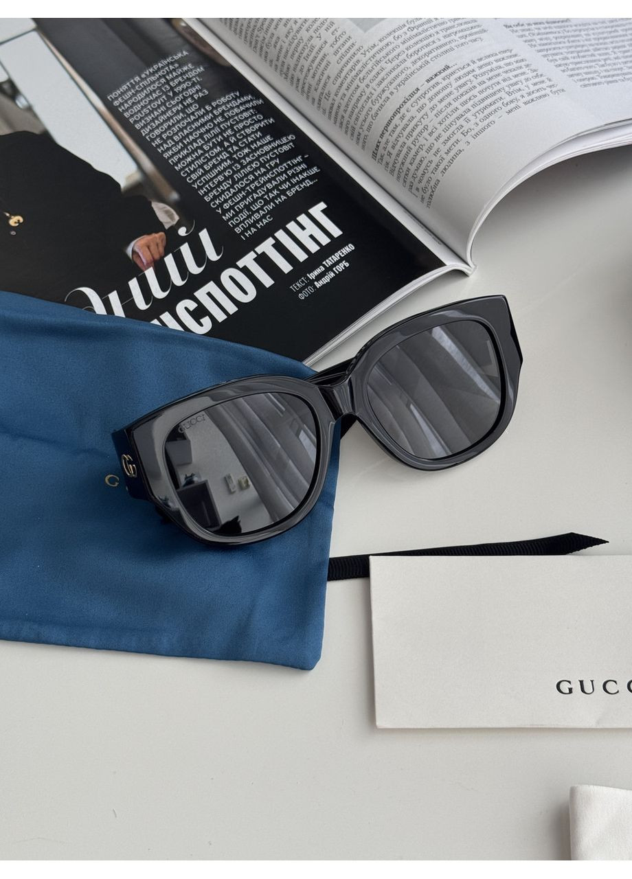 Окуляри Black/Gold GG1599SA 001 No Brand (365783197)