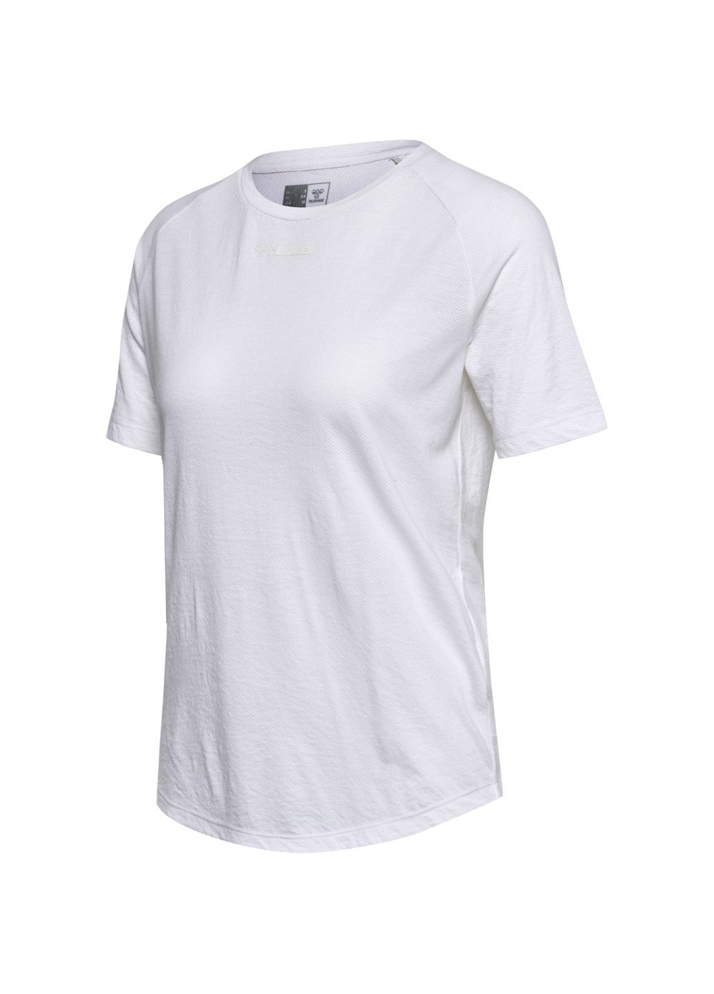 Спортивная футболка с логотипом для женщины 214243 Hummel - (263428382)