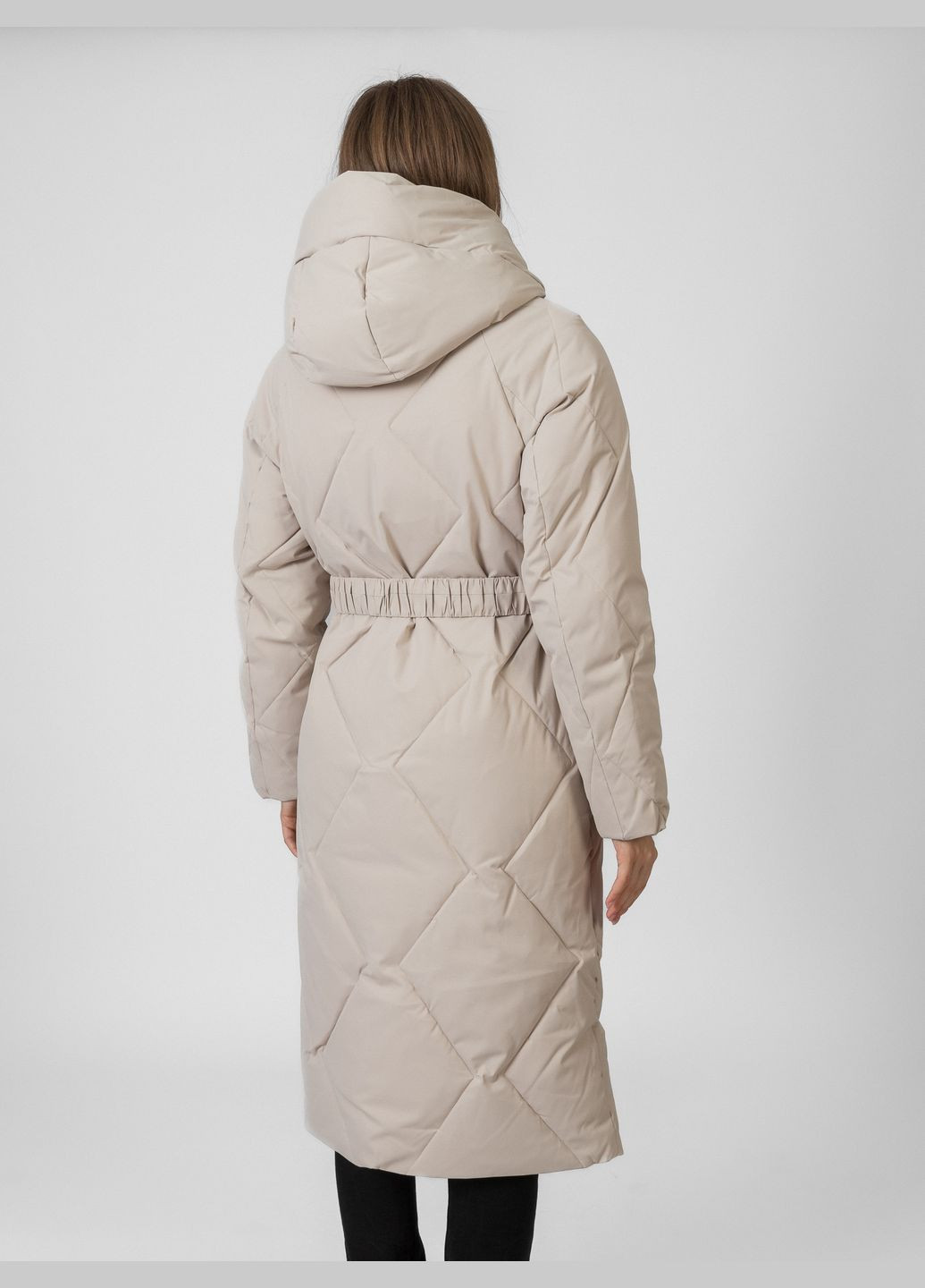 Бежевый зимний Пуховик Towmy