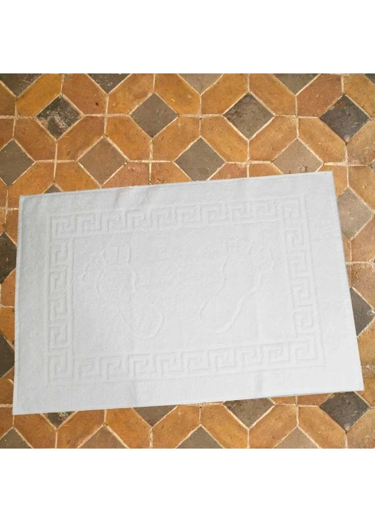 Махровий рушник для ніг Berra 50x70, 100% бавовна, Туреччина, No Brand білий
