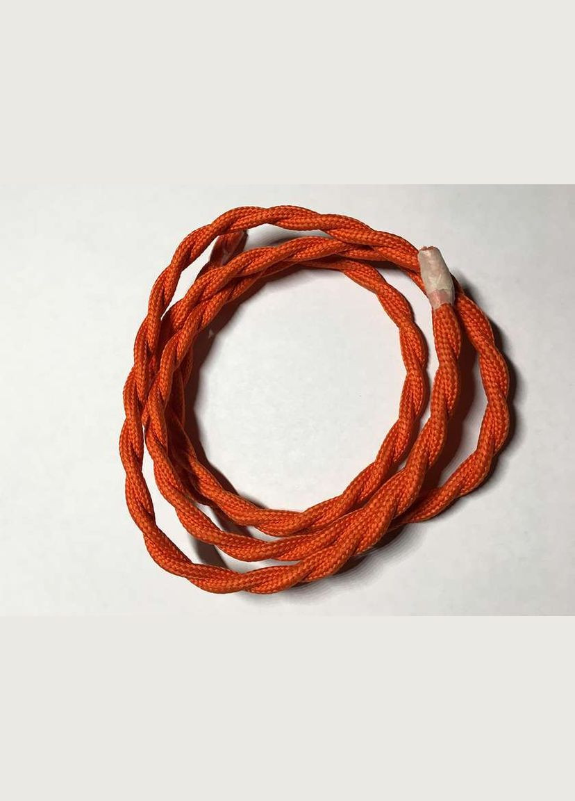 AMP кабель текстильный свитый 2x0.75 orange Levistella (282843717)
