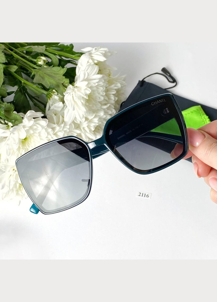 Элегантные очки в зеленой оправе. No Brand (302490751)