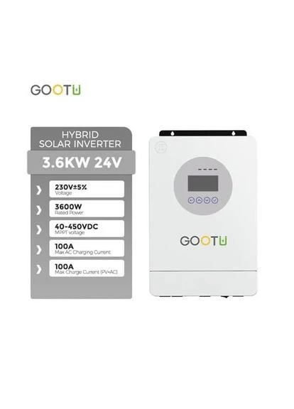 Гибридный инвертор 24V 220V 3600W Solar Wi-Fi Gootu (386830311)
