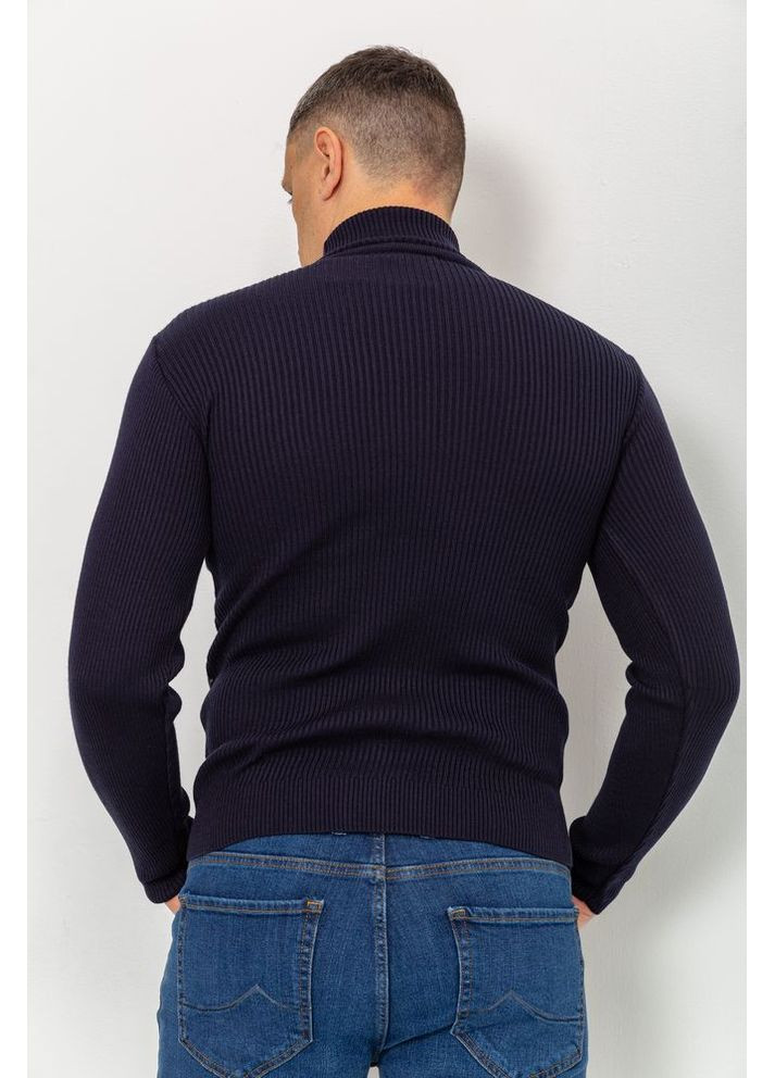 Темно-синий демисезонный свитер-гольф мужской, 161r892 Ager