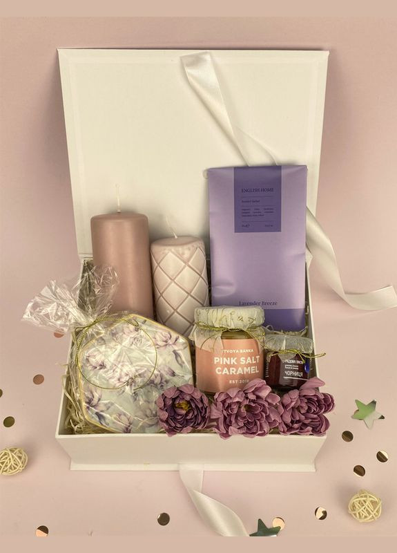 Подарунковий набір Pink Salt, подарунок на день народження, дружині, дівчині, подрузі, сестрі, мамі. (8-0410) Кукумбер (287337172)