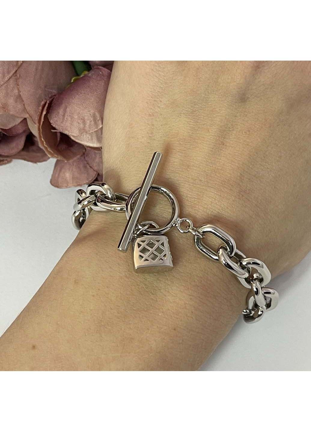 Срібний браслет без каміння (2096559) 18 Silver Breeze (317782076)