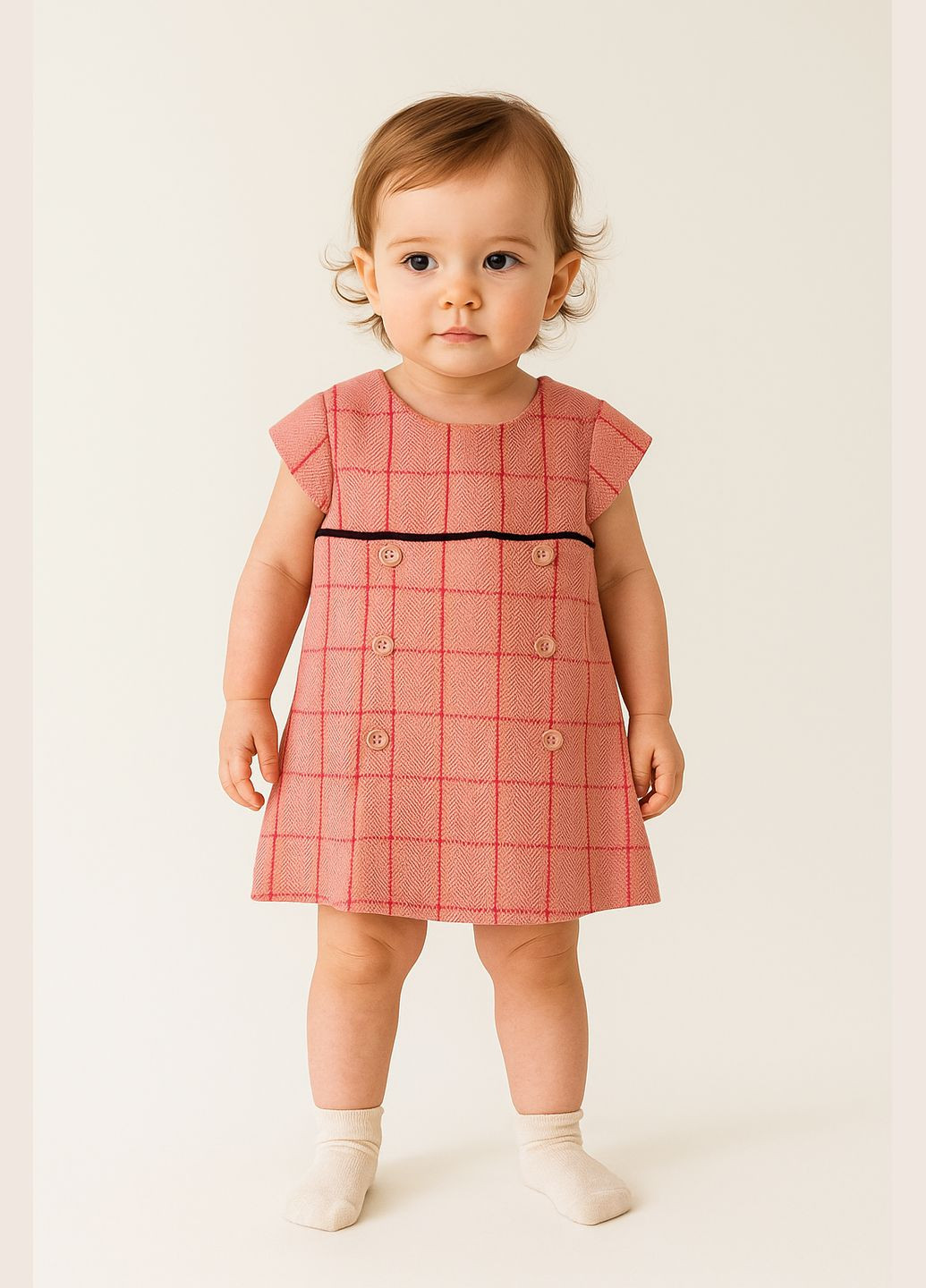 Темно-розовое платье dancing in the rain 173354 Girandola (341317013)