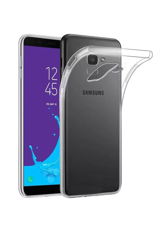 Чехол на Samsung J600F Galaxy J6 (2018) / для самсунг галакси джи 6 прозрачный Epik (338608284)