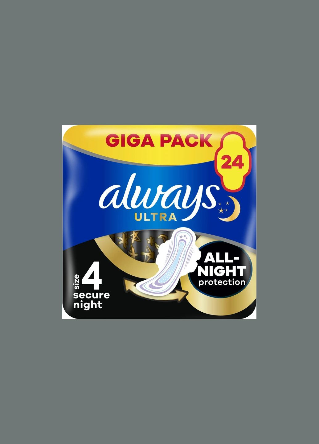 Гигиенические прокладки Ultra Secure Night (Размер 4) 24 шт. Always (317269232)