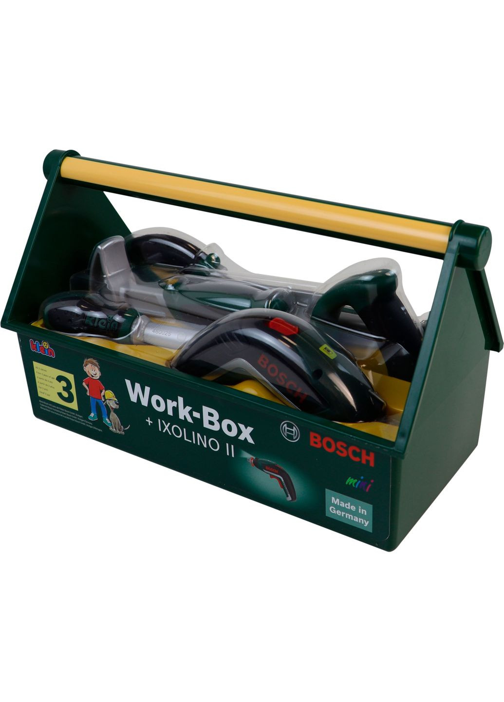Іграшковий набір набір інструментів із шурупокрутом Ixo () Bosch Mini 8510 (360961456)