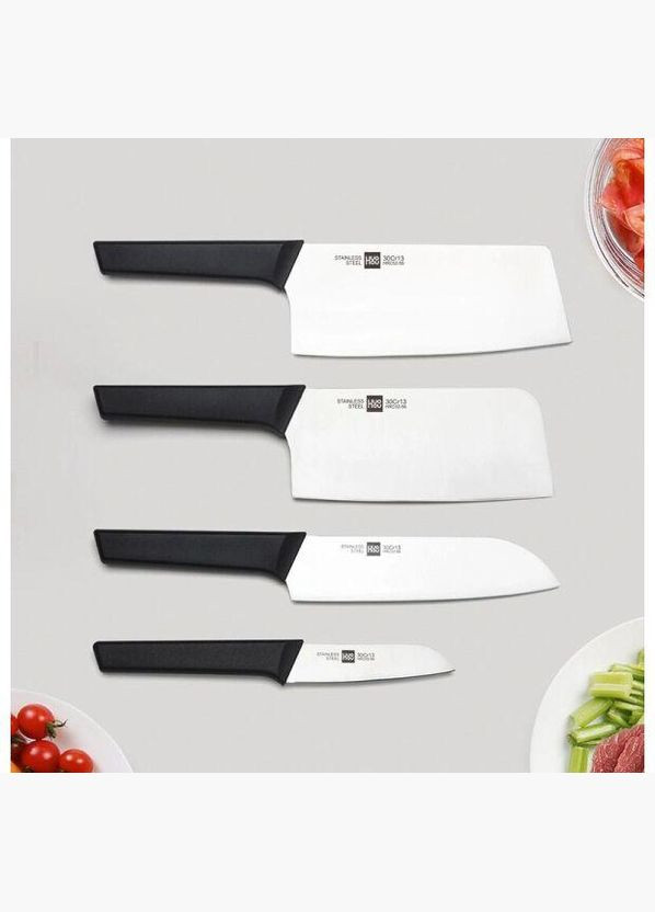 Набір ножів 6 шт Hot Youth Set Of 6 Stainless Steel JHHH6 Huo Hou (279827376)