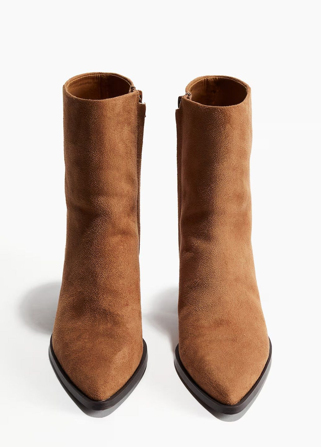 Темно-бежевые демисезонная ботильоны H&M