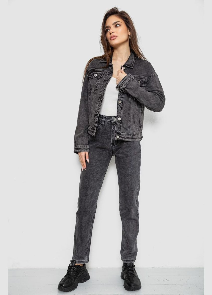 Сіра демісезонна куртка жіноча джинсова Sport Line Куртка