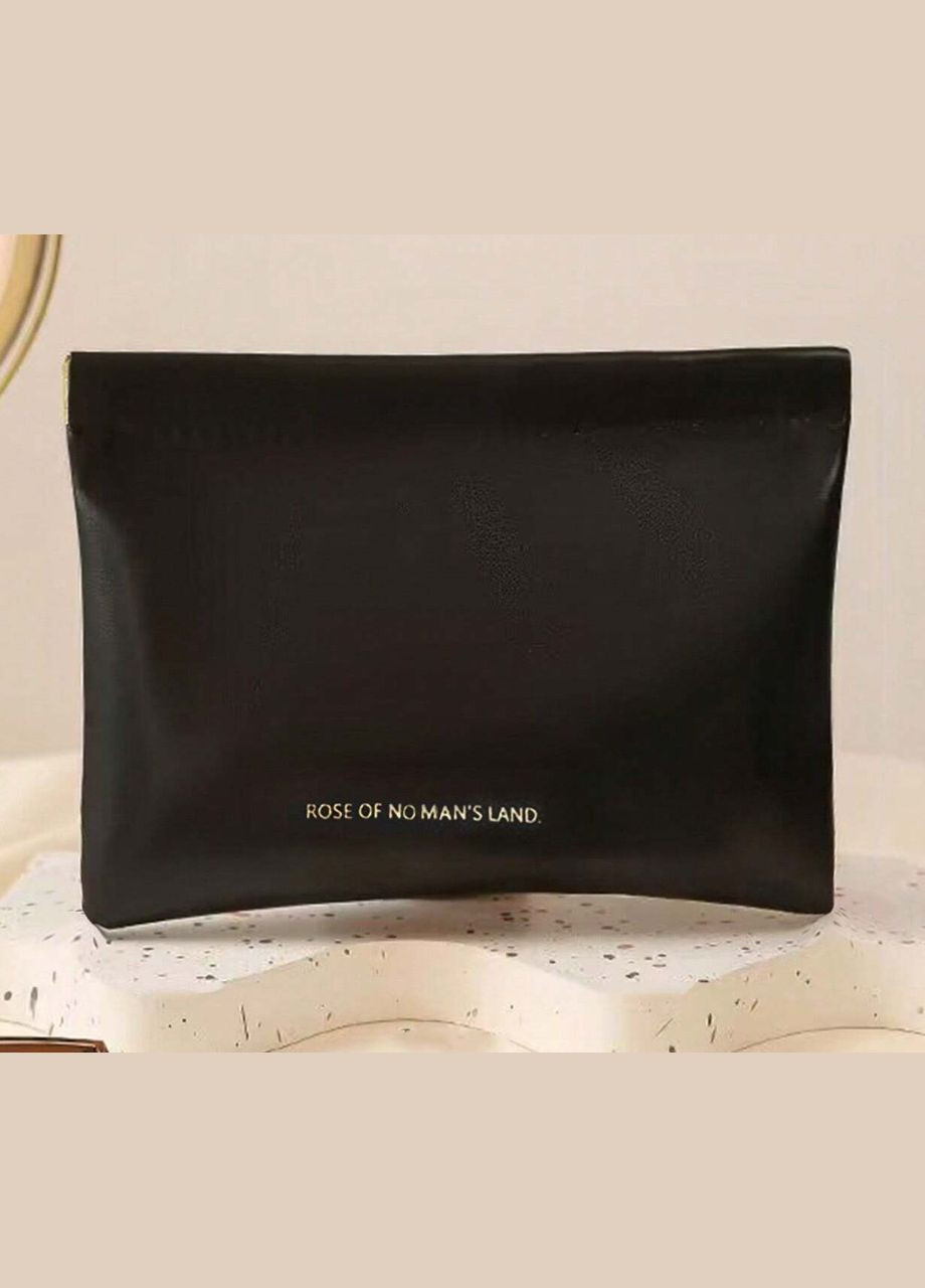 Косметичка для хранения аксессуаров портативная, большой футляр для мелочей на магнитном клипсе, черный No Brand (337668893)