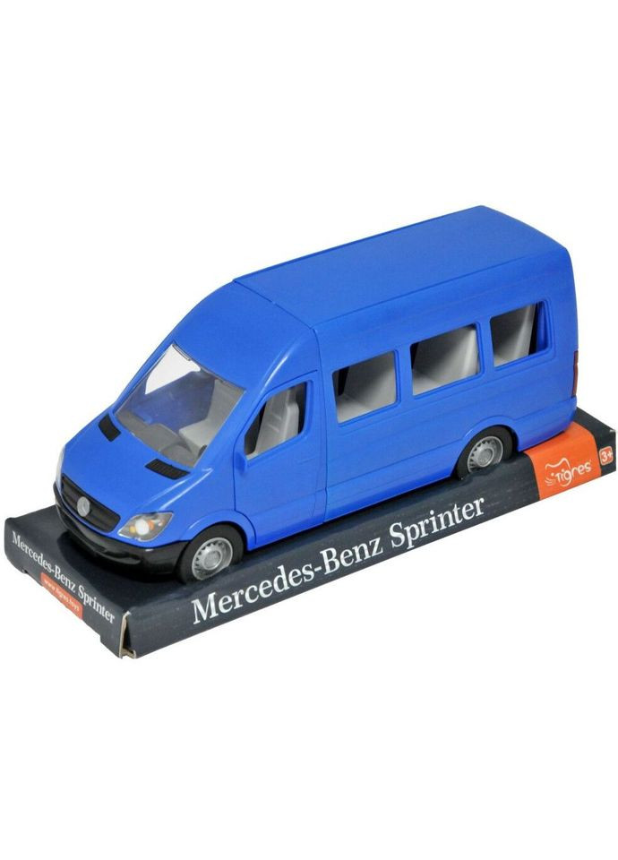 Автомобіль Mercedes-Benz Sprinter пасажирський на планшетці синій () Tigres 39706 (328398843)