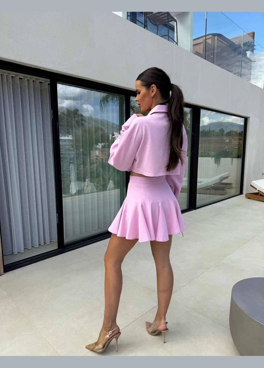 Костюм с юбкой и укороченной рубашкой Adelante (322055083)