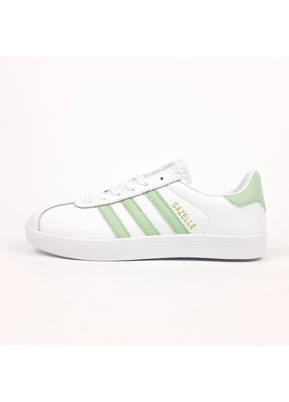Кроссовки женские Adidas ORIGINAL Gazelle белые демисезоны (400076799)