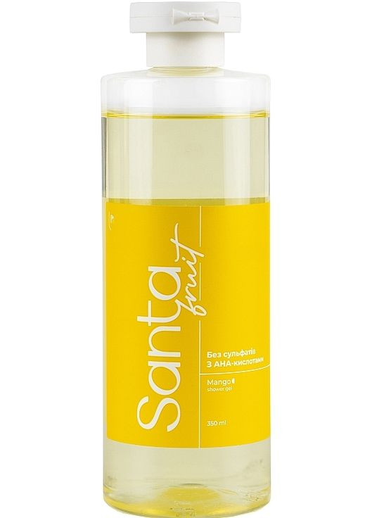 Бессульфатный гель для душа "Манго" Mango Shower Gel 350ml (1403695-24744162) Santa Fruit (368601832)