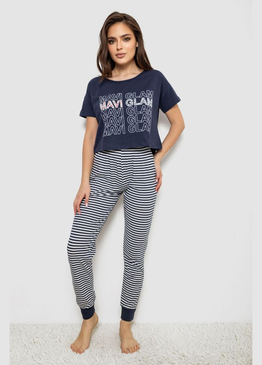 Синя піжама жіноча Ango 243R1484-019