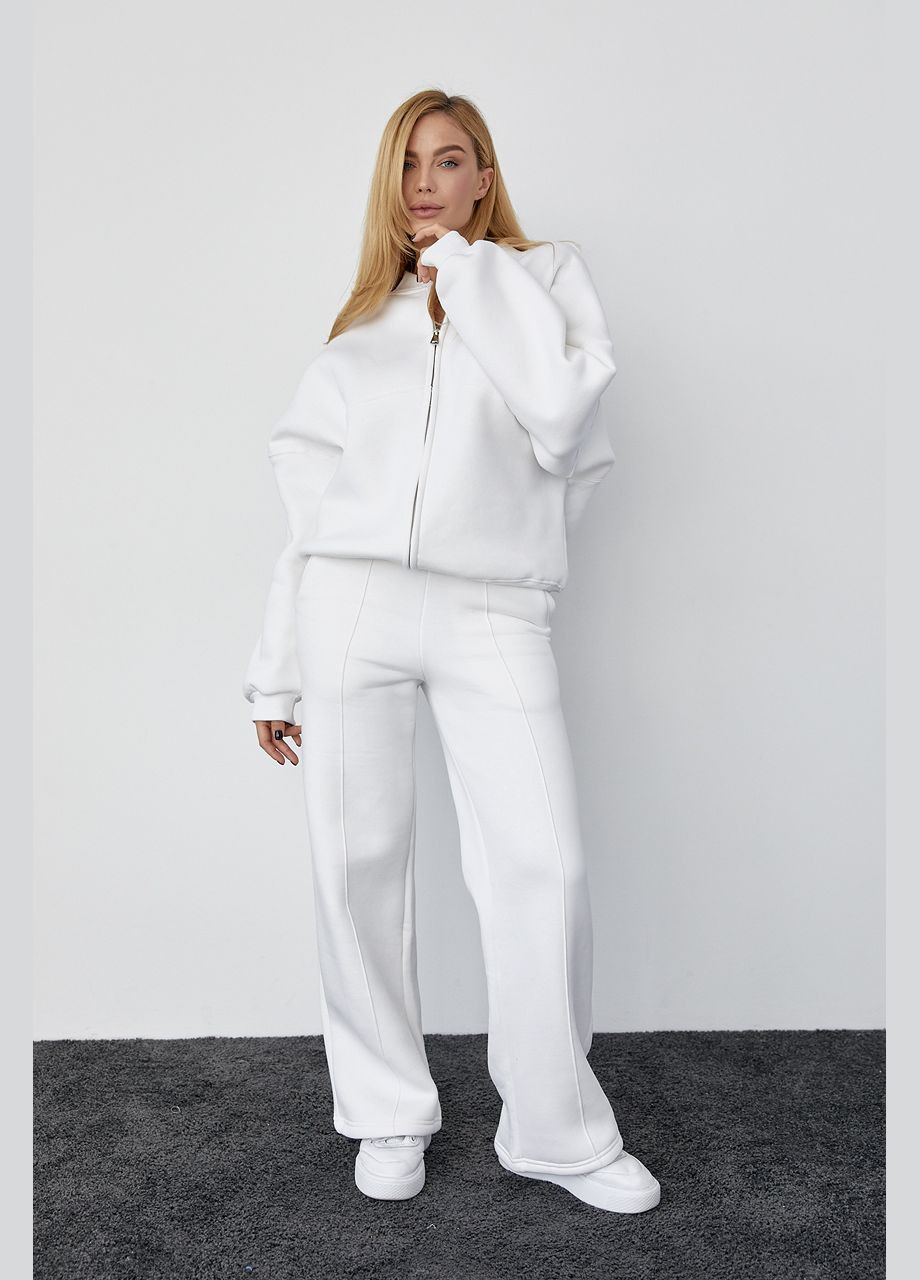 Теплий спортивний костюм з бомбером та штанами Liton (296909169)