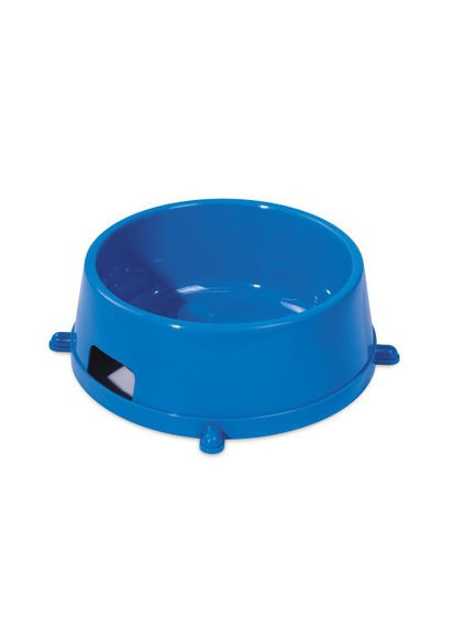 Миска Priroda №4 для собак, 2 л, синя (*) Природа (322592724)