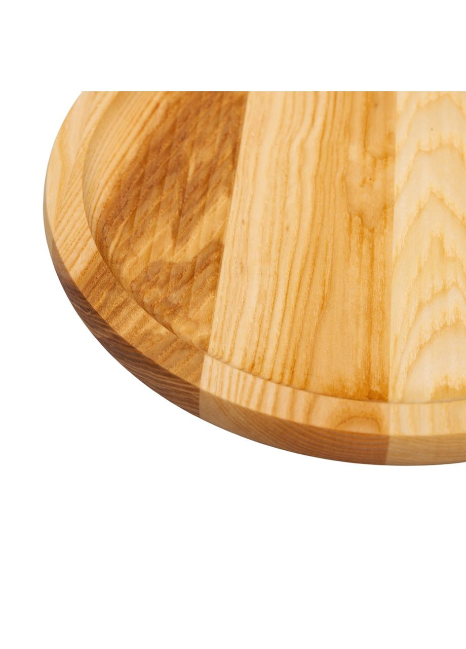 Круглая доска для сервировки 30 см для подачи, ясень T3W300 (A-033357) LUGI (354825539)