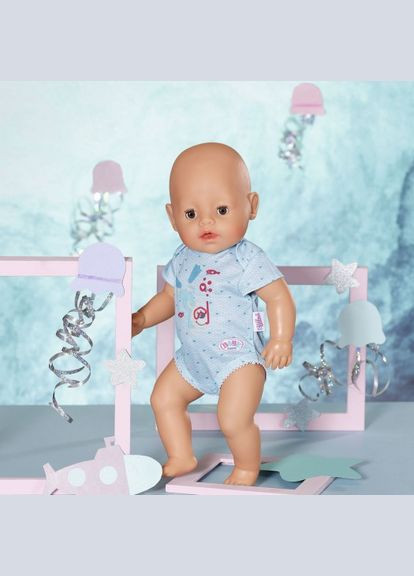 Одяг для ляльки Боді S2 (блакитне) BABY born (344449224)