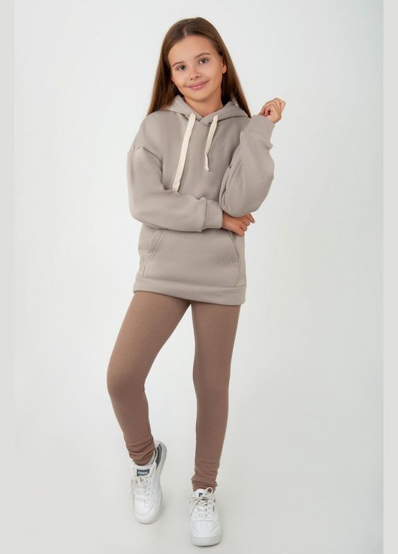 Лосины для девочек 04-2866-159 158 см графитовый Авекстекс (331622321)