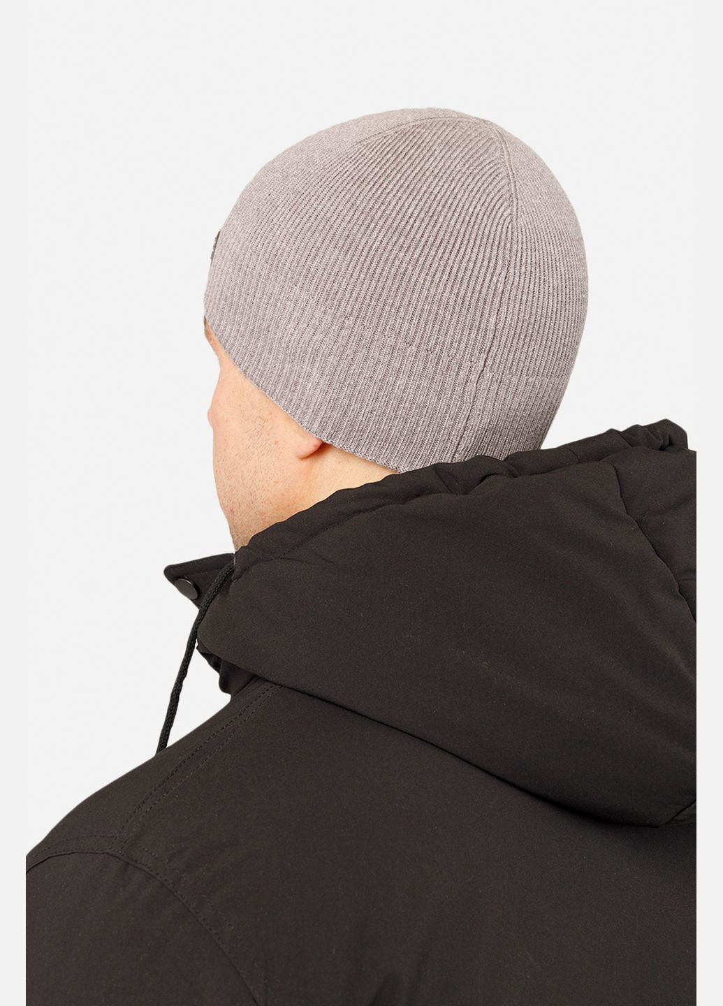 Чоловіча шапка колір сірий ЦБ-00260761 Caskona (306831561)