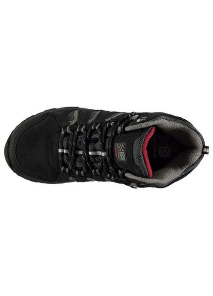 Черные осенние ботинки mount mid junior walking shoes black 3(35.5) Karrimor
