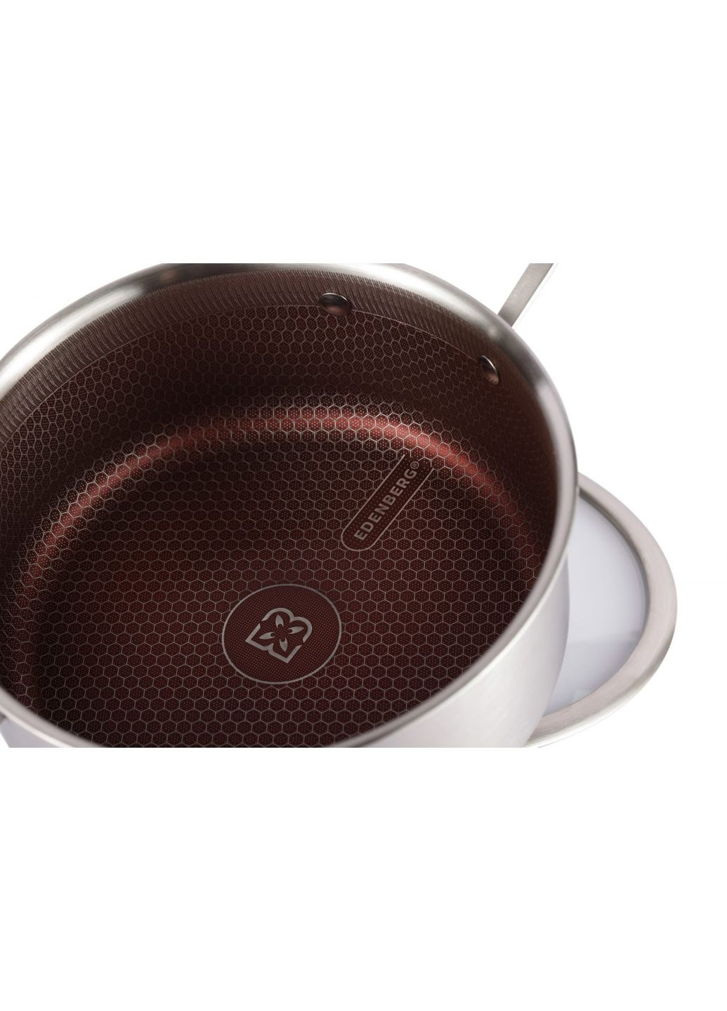 Каструля з кришкою EB-17056 20 см 2.8 л Edenberg (369766918)