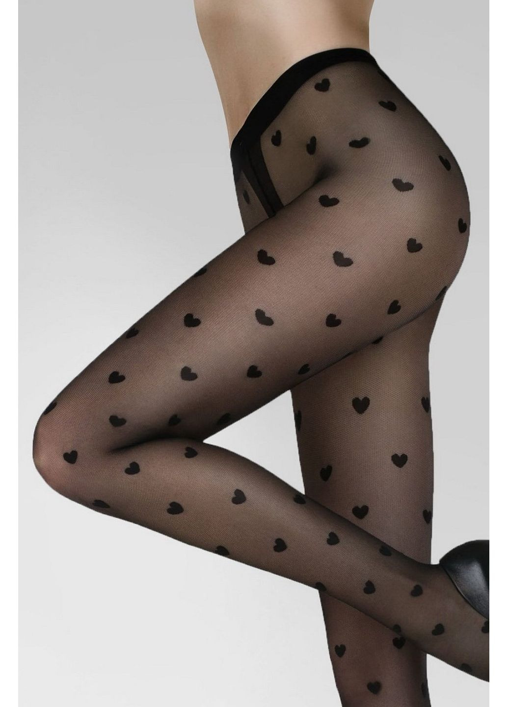 Колготки с сердечками FUNNY 08 20d Gatta (349499690)