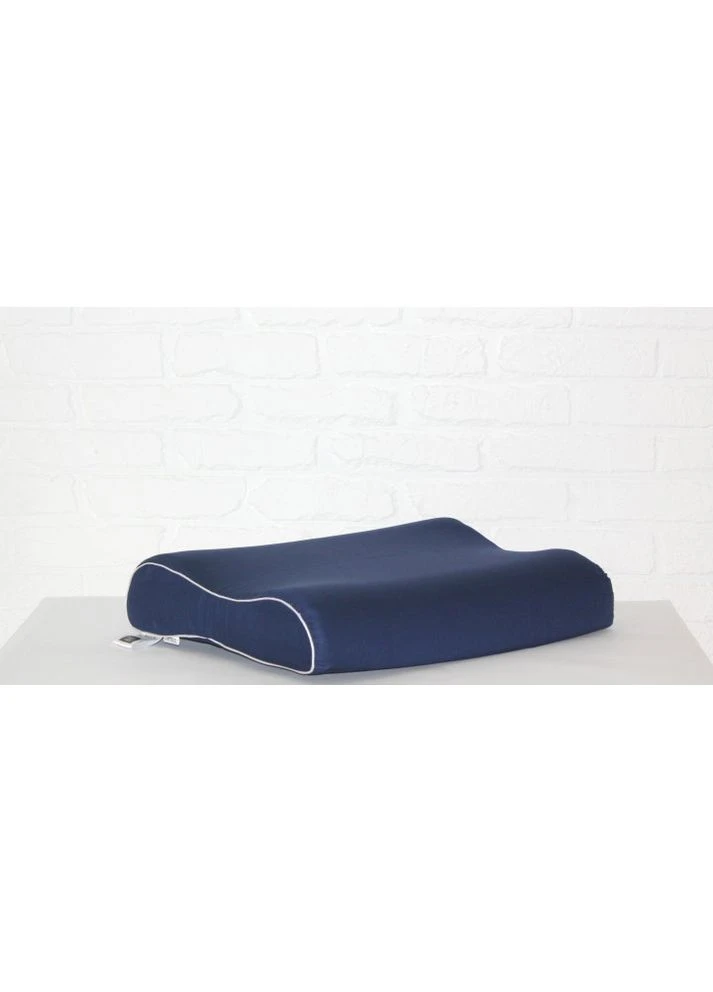 Подушка ортопедична №7095 Elite Delicate satin Ocean 58*40*10,5 см 580*400*105 Wave Mirson (397380633)