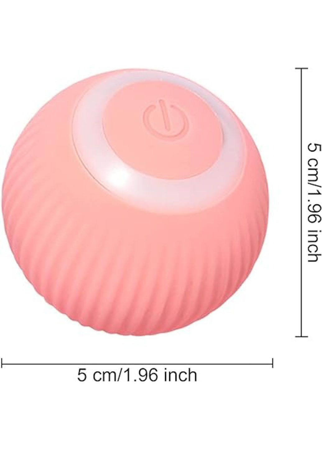 Інтерактивна іграшка м'ячик для тварин Pet Gravity з USB-зарядкою та підсвічуванням Good Idea rd-23 (290416618)