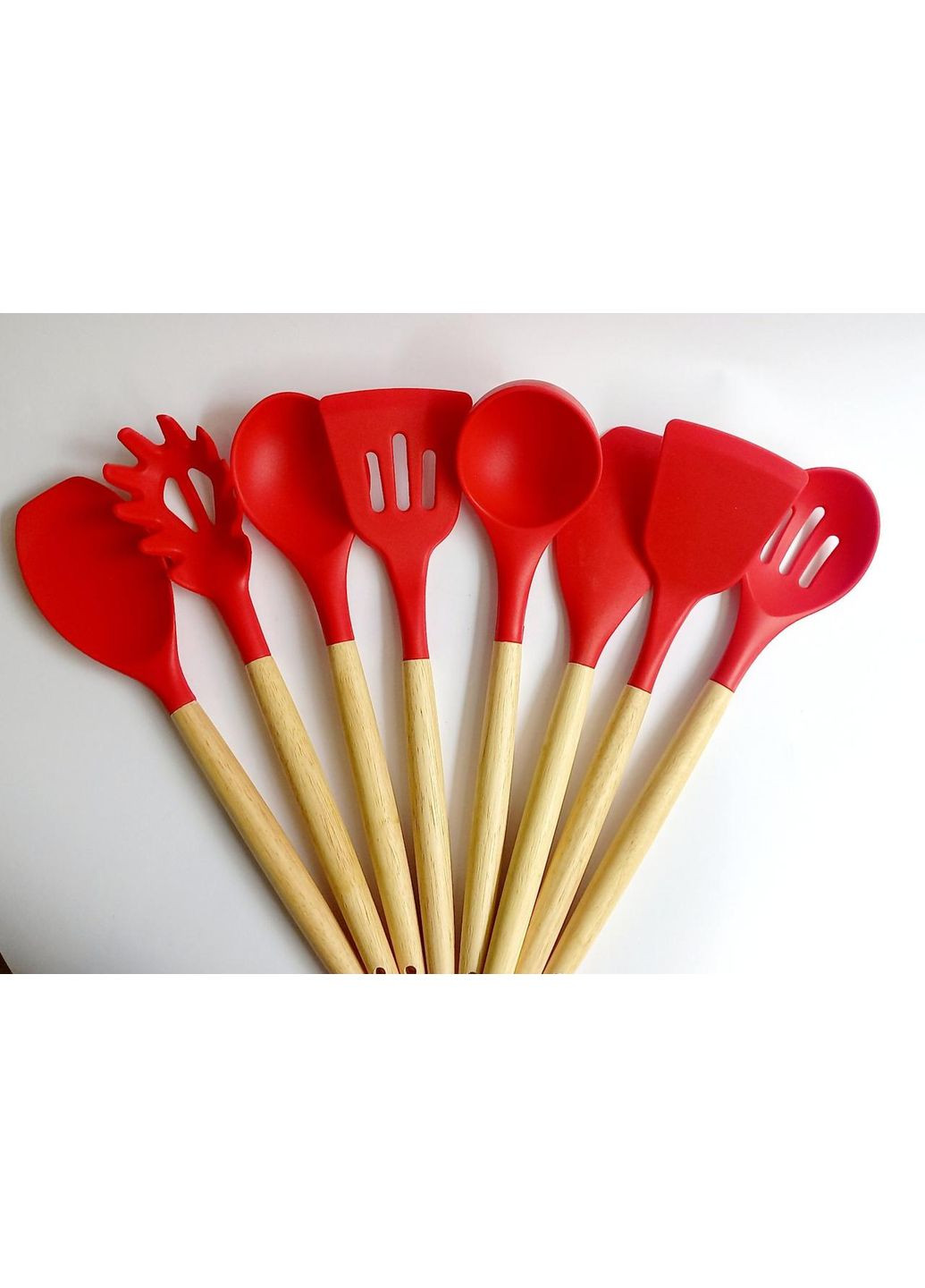 Набір кухонного силіконового приладдя RB-2239R 12 предметів Rainberg (300001364)